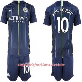 Maillot/Tenue Manchester City Aguero 10 Enfant Extérieur 2018/2019